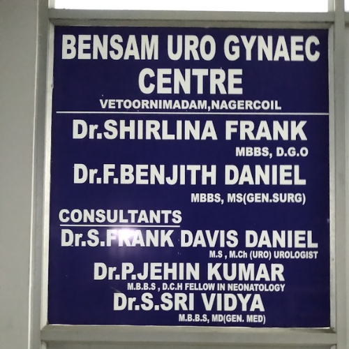 Dr. Frank Bensam UroGynec Center