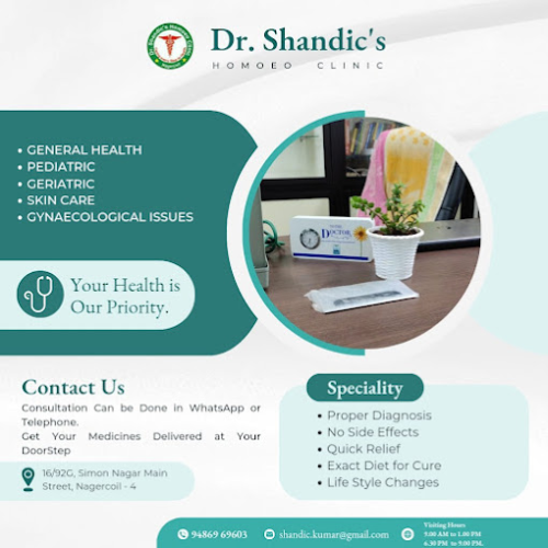 Dr Shandics Homoeo Clinic Nagercoil