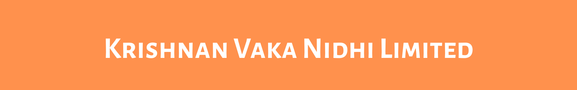 Krishnan Vaka Nidhi Limited